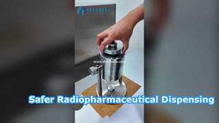 FDG Manual Dispensing Shield for Radiation Safety